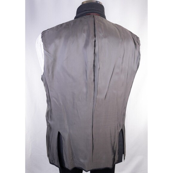 Hickey Freeman "CORSAIR" Sport Coat Suit Jacket Blazer Sz 46L Two Button Solid - Picture 9 of 11